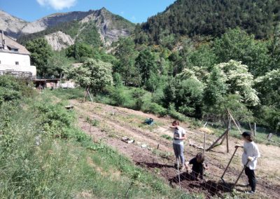 La vie collective in Vaunières
