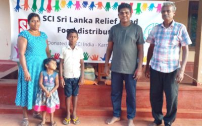 Food distribution in Sri Lanka
