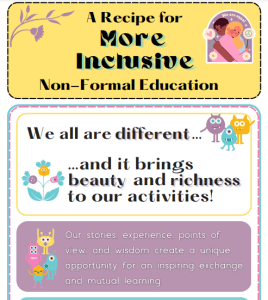 Infographic on Inclusion in Non-Formal Education