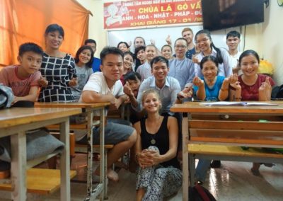 Experience in language teaching workcamp